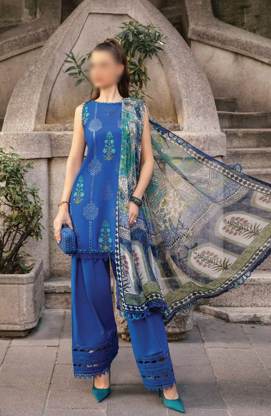 Maria B Unstitched M.Prints Fall Edit 2024 - D 03 A