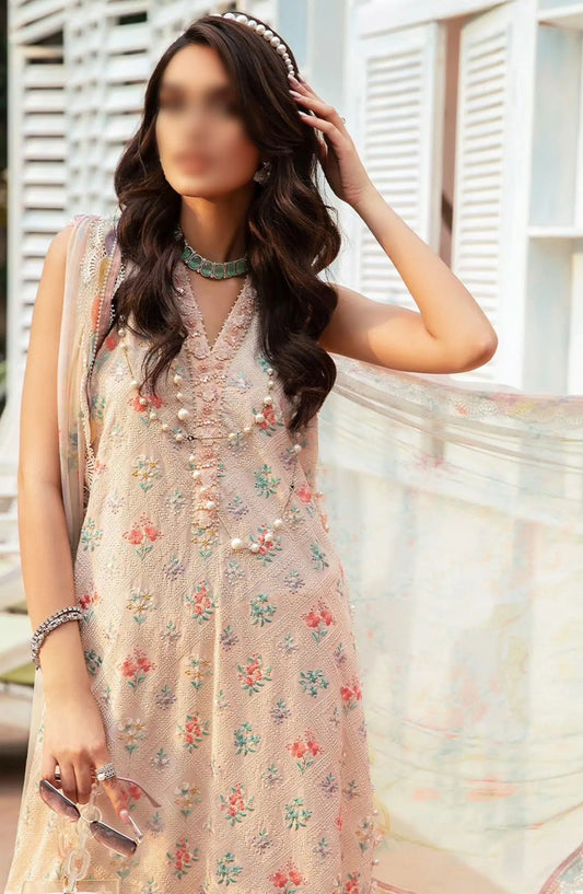 Maria B Unstitched M Prints Eid Edit Vol 02 - Design 03 B