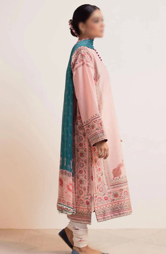 Coco Prints By Zara Shahjahan Collection 2024 - D 03 GULABI