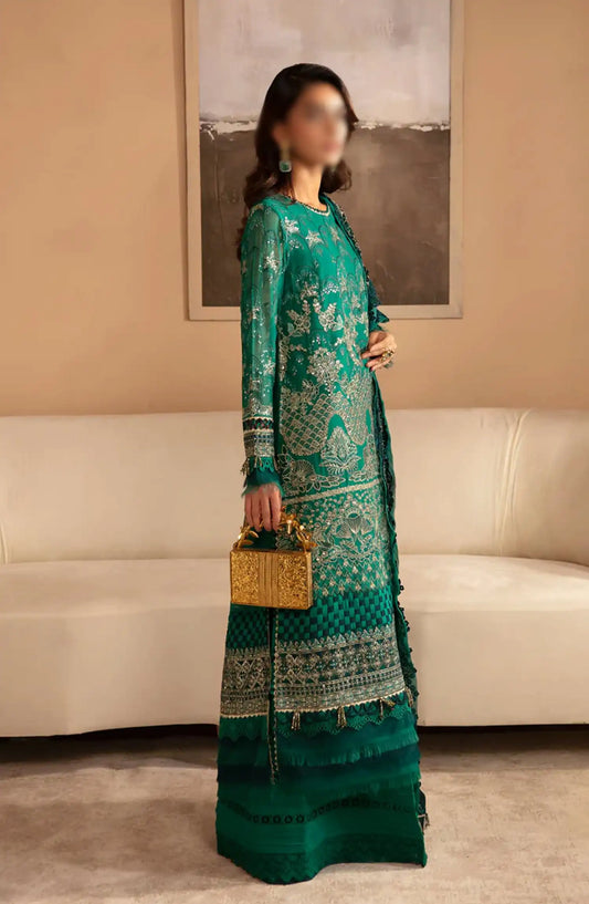 Xenia Raahi Unstitched Luxury Collection 2024 - D 03 MIRAI