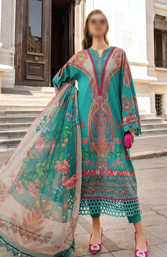 Maria B Unstitched M.Prints Fall Edit 2024 - D 04 A