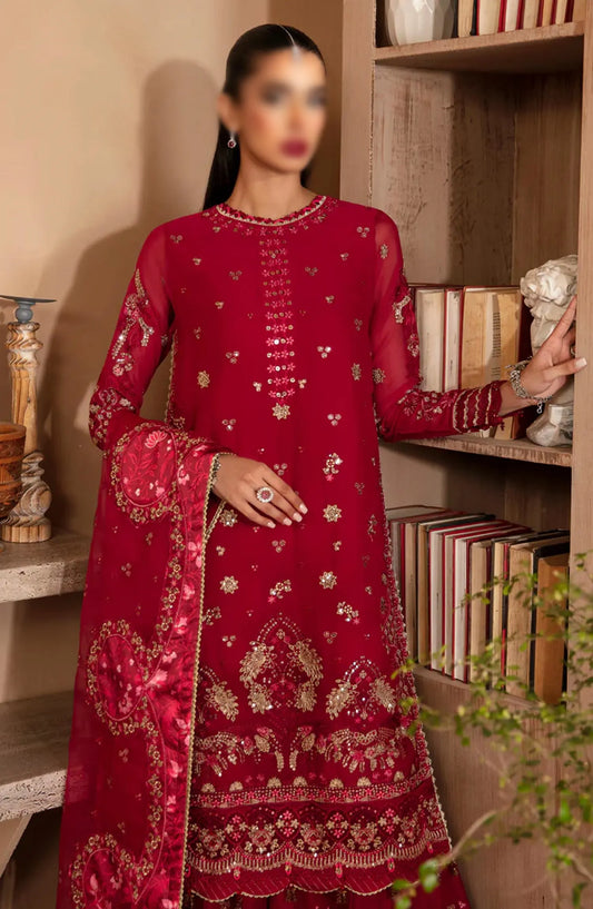 Xenia Raahi Unstitched Luxury Collection 2024 - D 04 AURORE