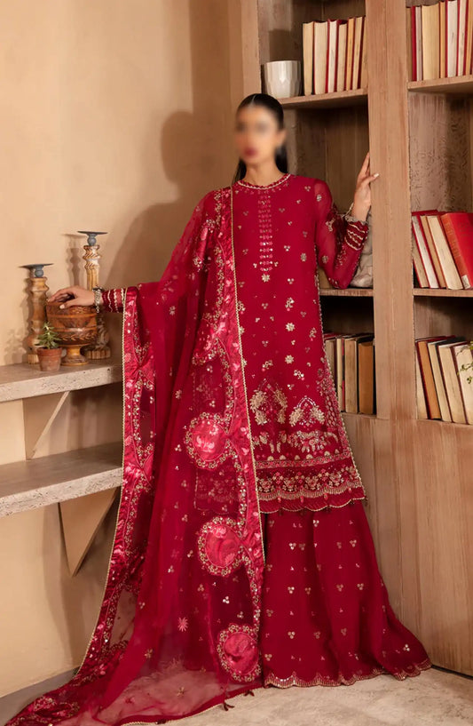 Xenia Raahi Unstitched Luxury Collection 2024 - D 04 AURORE