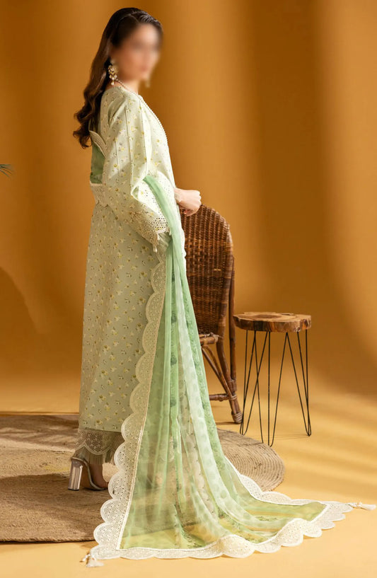 Alizeh Maahi Embroidered Print Lawn Collection 2024 - D 04 ZIVA