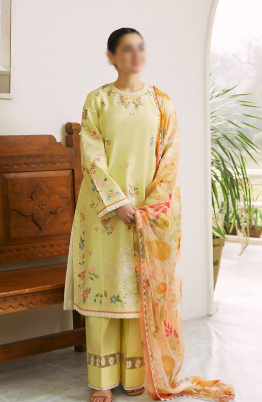 Zara ShahJahan Coco Lawn Collection 2024 - D 04B MAHAY