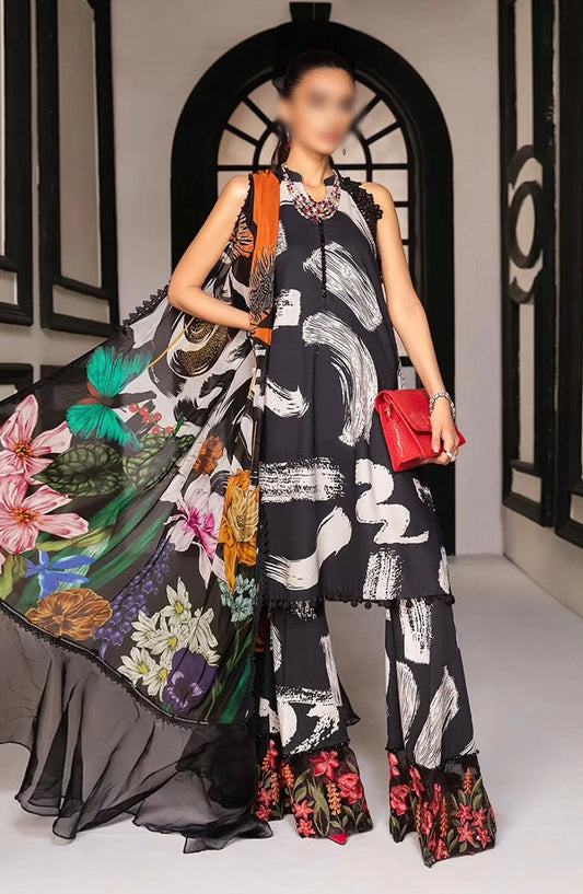 Maria B Unstitched M Prints Eid Edit Vol 02 - Design 05 A