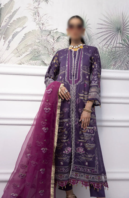 Minha Luxury Lawn Collection 2024 - D 05 A SOPHIQUE