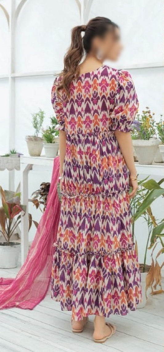 D 05 Maya" by Hum dum  Embroidered Lawn Digital Print Collection