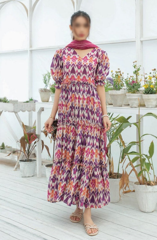 D 05 Maya" by Hum dum  Embroidered Lawn Digital Print Collection