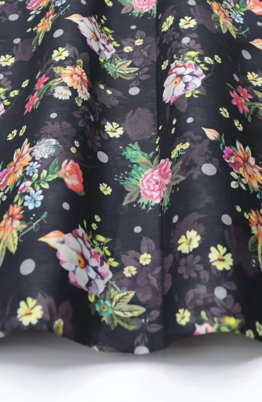 Classic Unstitched 2 Piece Digital Printed Lawn Collection 2024 Vol 06 By Amna Khadija - D 06