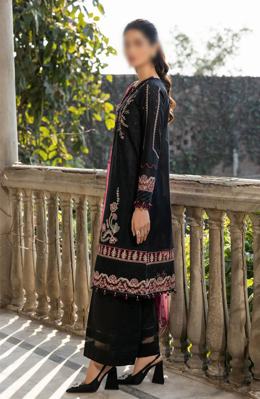 Farasha Bahaar Embroidered Lawn Collection - D 06 Twilight Bloom