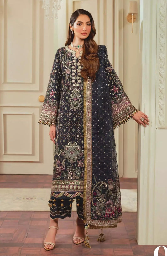 Baroque Chantelle Embroidered Collection Vol 13 - D 07