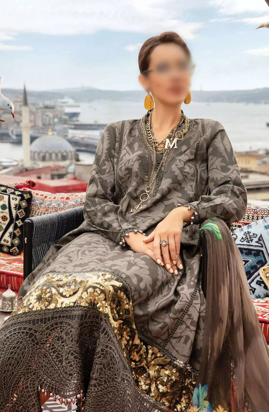 Maria B Unstitched M.Prints Fall Edit 2024 - D 07 A