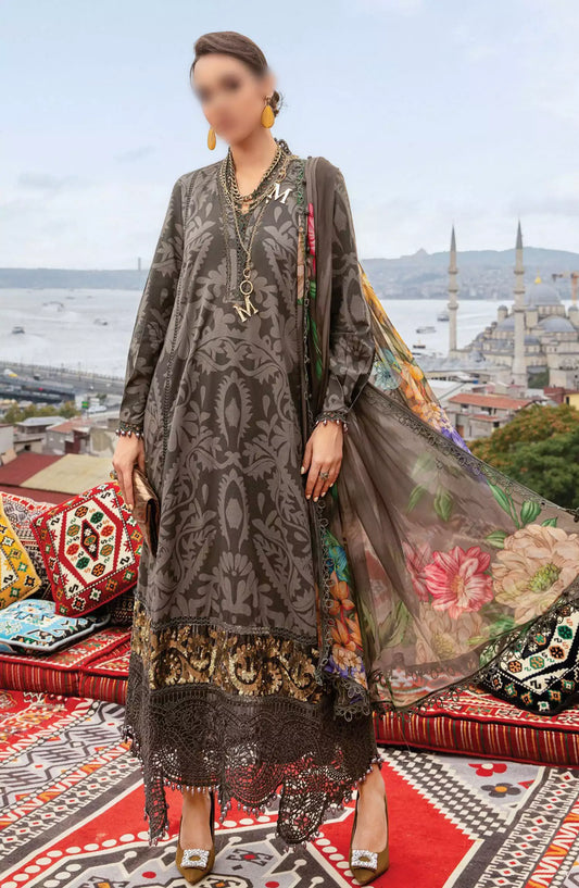 Maria B Unstitched M.Prints Fall Edit 2024 - D 07 A