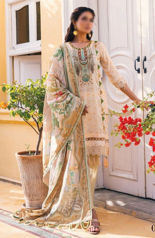 Design 07 Al Zohaib Ankahi Printed Collection Inspired By Saadat Hasan Manto