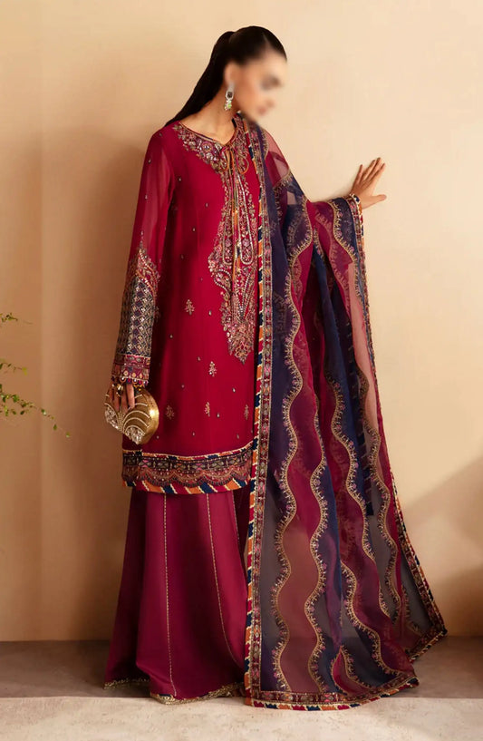 Xenia Raahi Unstitched Luxury Collection 2024 - D 07 MEHKASH