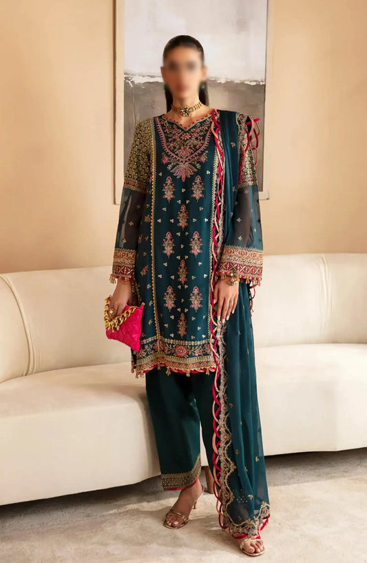 Xenia Raahi Unstitched Luxury Collection 2024 - D 08 NEHMAT