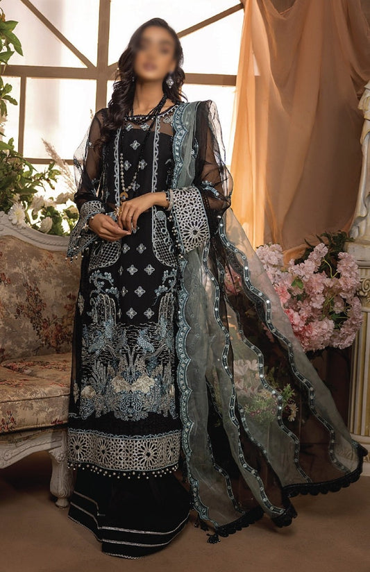 Awwal Nikhar Unstitched Formal Collection D 07 OPAL