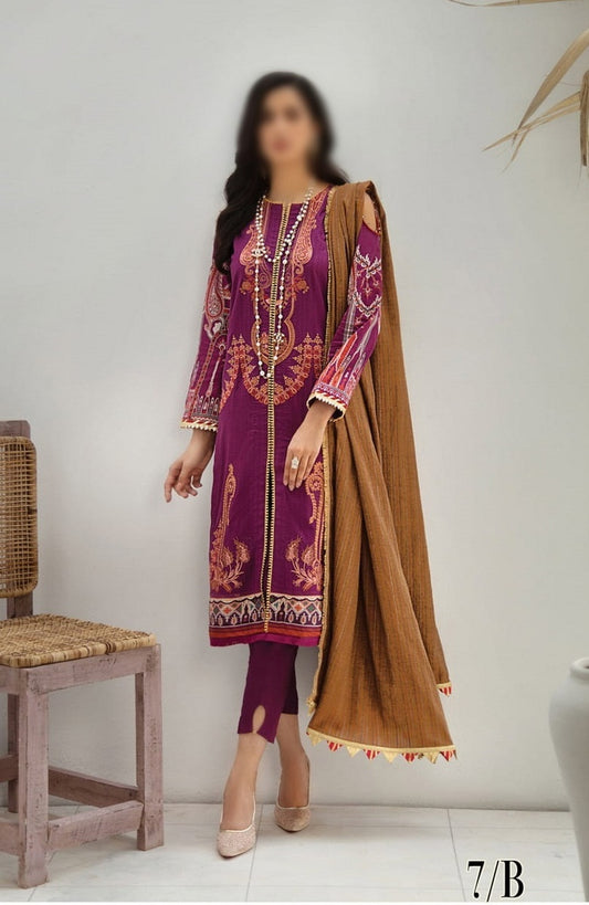RajBari Premium Voil dupatta Edition '21 D-D 07 B