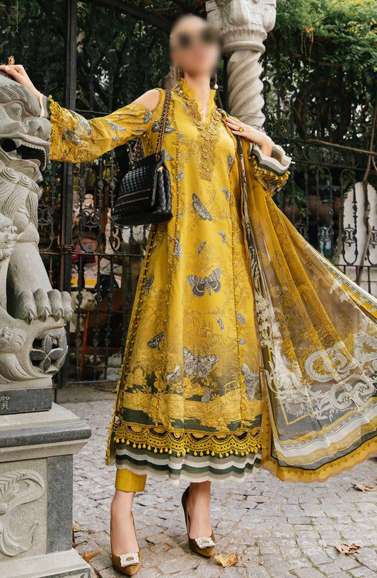 Maria B Unstitched M.Prints Fall Edit 2024 - D 08 B