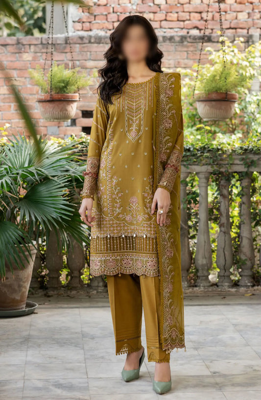 Farasha Bahaar Embroidered Lawn Collection - D 08 Summer Bloom