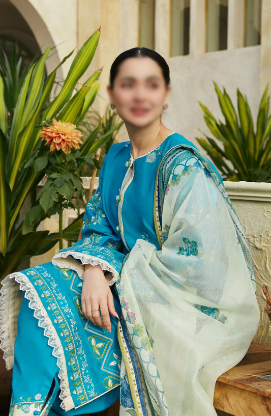 Zara ShahJahan Coco Lawn Collection 2024 - D 08B ZOYA