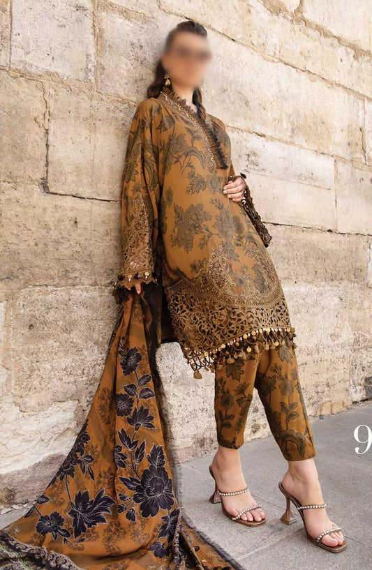 Maria B Unstitched M.Prints Fall Edit 2024 - D 09 A