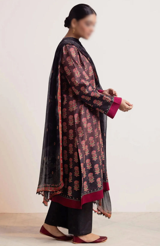 Coco Prints By Zara Shahjahan Collection 2024 - D 09 SURKH