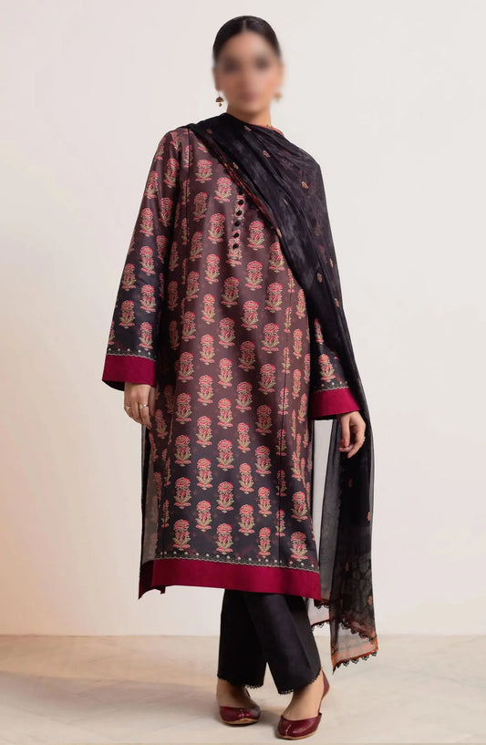 Coco Prints By Zara Shahjahan Collection 2024 - D 09 SURKH
