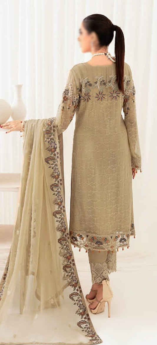 D 1001 Ramsha Rangoon Luxury Bamber Chiffon Collection Vol 10 2023