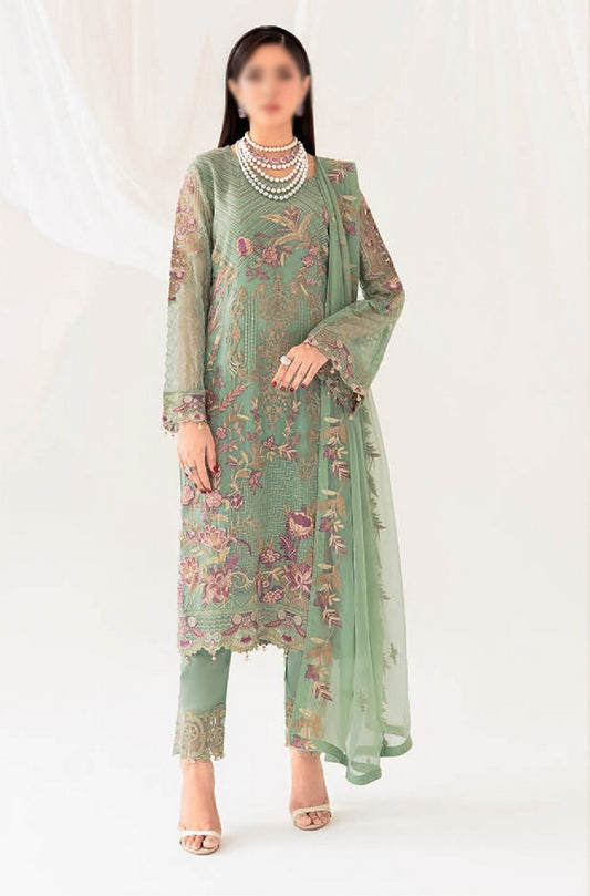 D 1003 Ramsha Rangoon Luxury Bamber Chiffon Collection Vol 10 2023