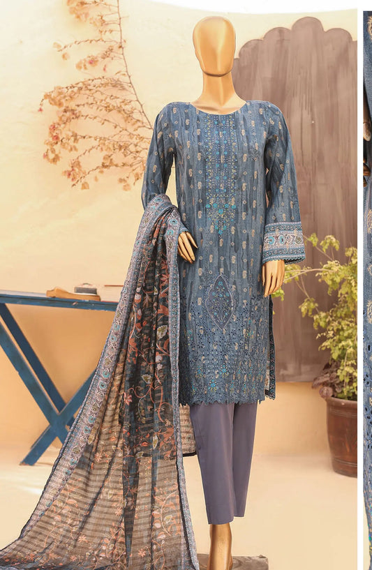 Riwayat Premium Embroidered Lawn Vol 11 - D  1004