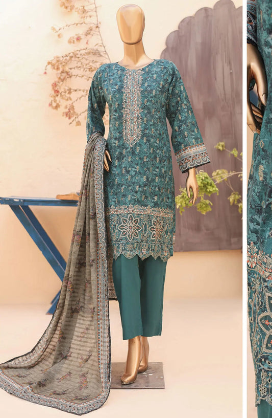 Riwayat Premium Embroidered Lawn Vol 11 - D  1005