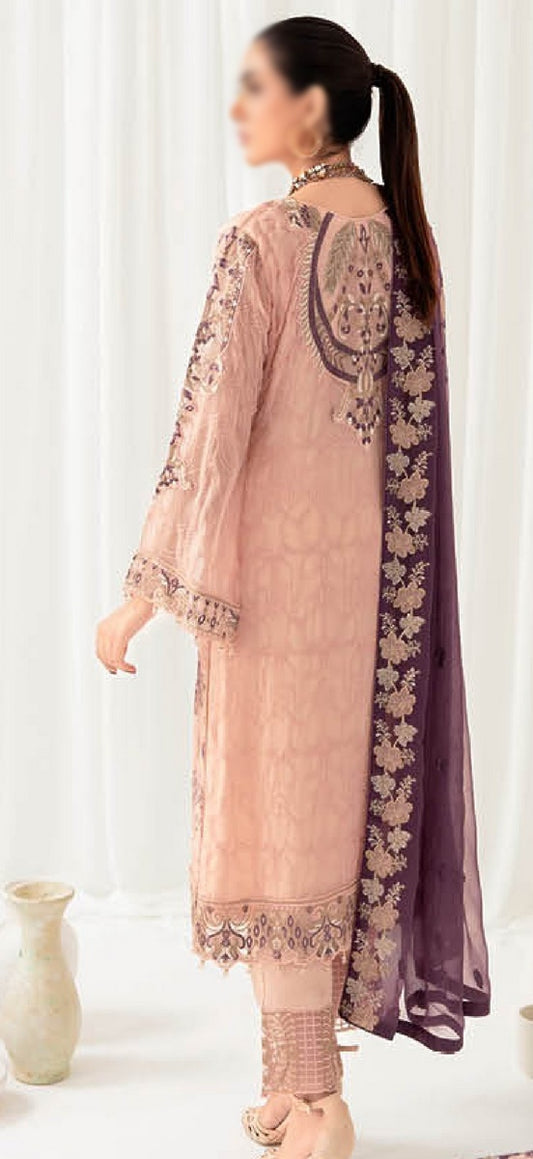 D 1007 Ramsha Rangoon Luxury Bamber Chiffon Collection Vol 10 2023