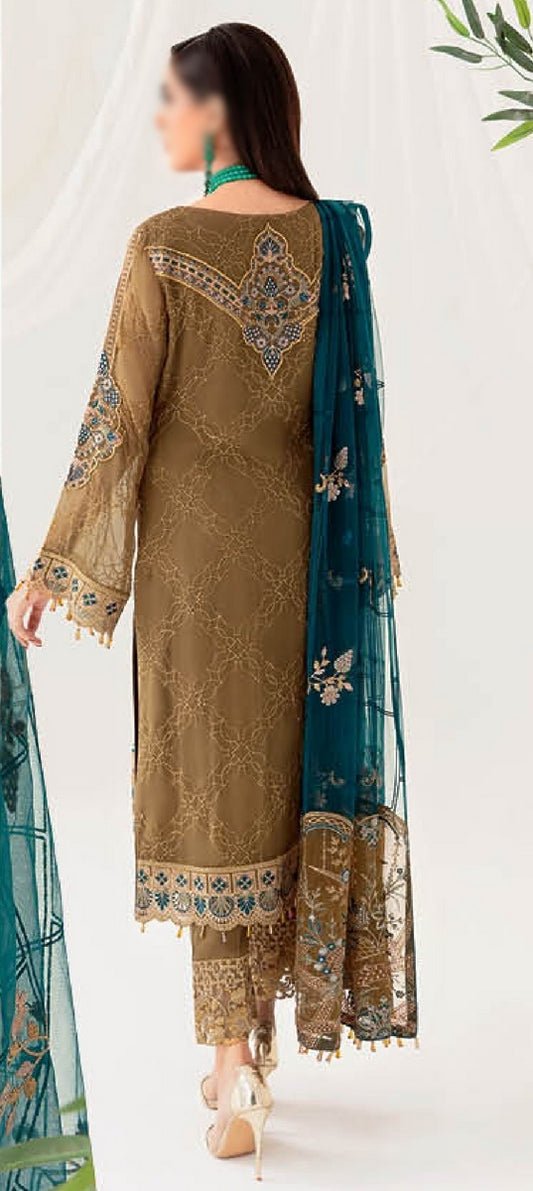 D 1012 Ramsha Rangoon Luxury Bamber Chiffon Collection Vol 10 2023