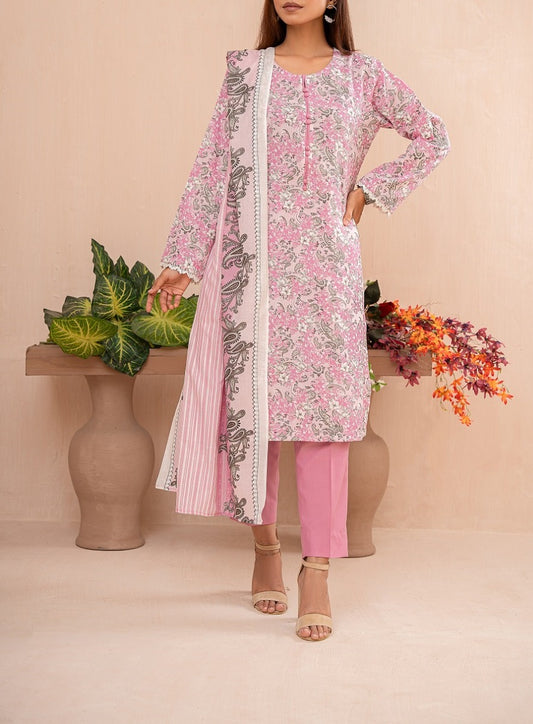 Amna Khadija Wrinkle Free Prints Vol 17 - D 1093 C
