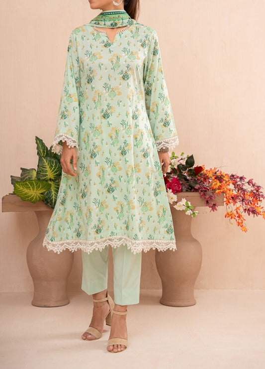 Amna Khadija Wrinkle Free Prints Vol 17 - D 1095 C