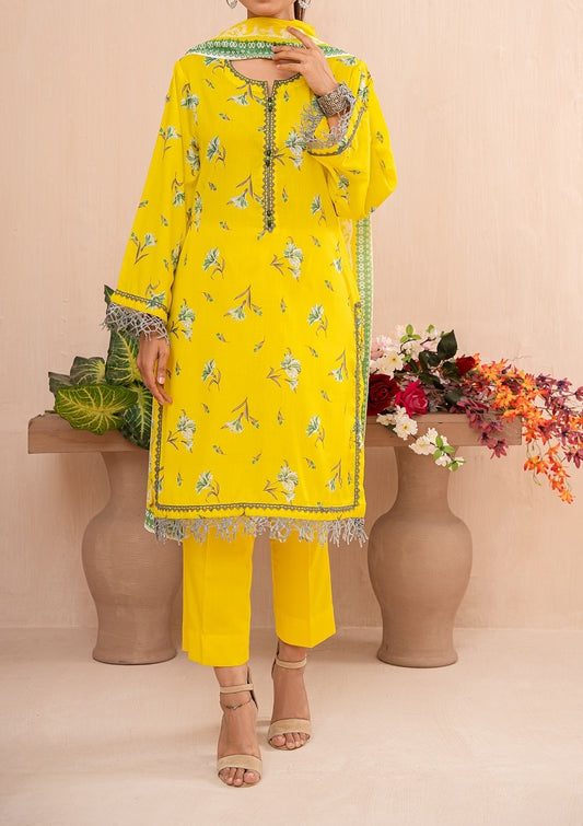 Amna Khadija Wrinkle Free Prints Vol 17 - D 1097 C