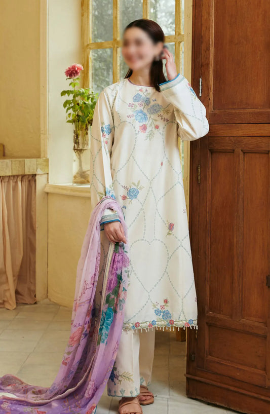 Zara ShahJahan Coco Lawn Collection 2024 - D 10A RUHI