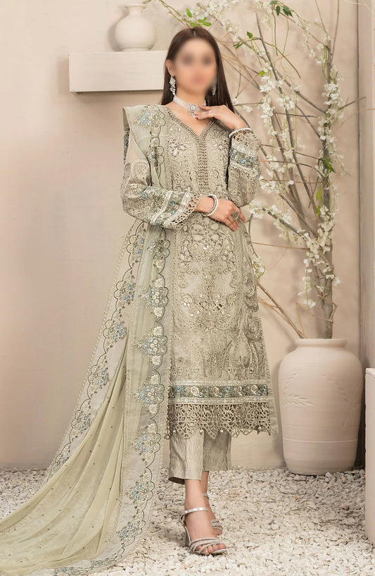 Dilaab - Fancy Organza Collection By Tawakkal Fabrics - D 1483