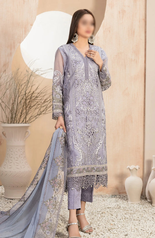 Dilaab - Fancy Organza Collection By Tawakkal Fabrics - D 1484