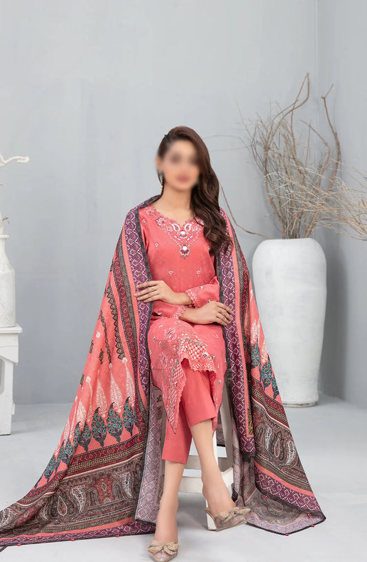 Neeshay - Laserkari Embroidered Jacquard Lawn Collection 2024 - D 2003