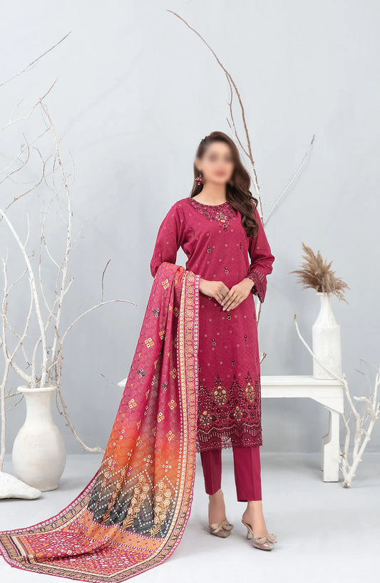 Neeshay - Laserkari Embroidered Jacquard Lawn Collection 2024 - D 2004