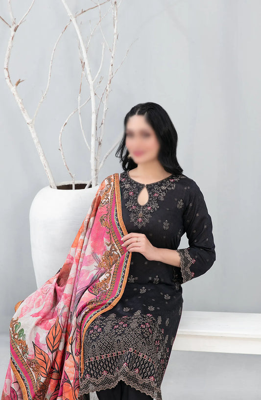 Neeshay - Laserkari Embroidered Jacquard Lawn Collection 2024 - D 2005