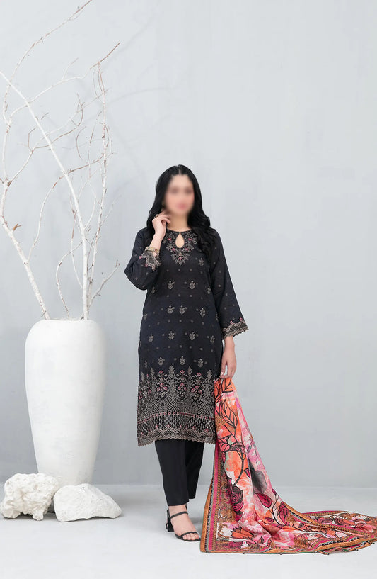 Neeshay - Laserkari Embroidered Jacquard Lawn Collection 2024 - D 2005