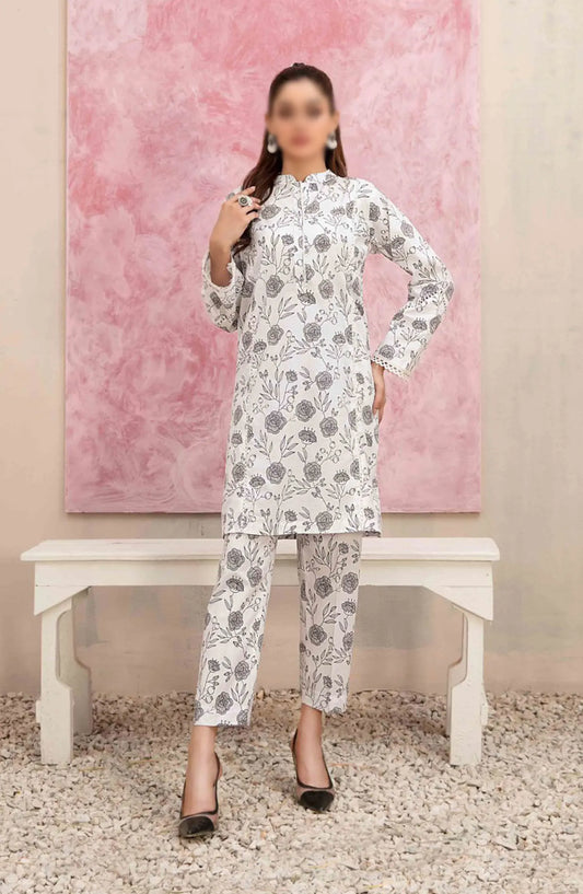 Shezlin - Stitched Digital Printed 2pcs Collection 2024 - D 2010