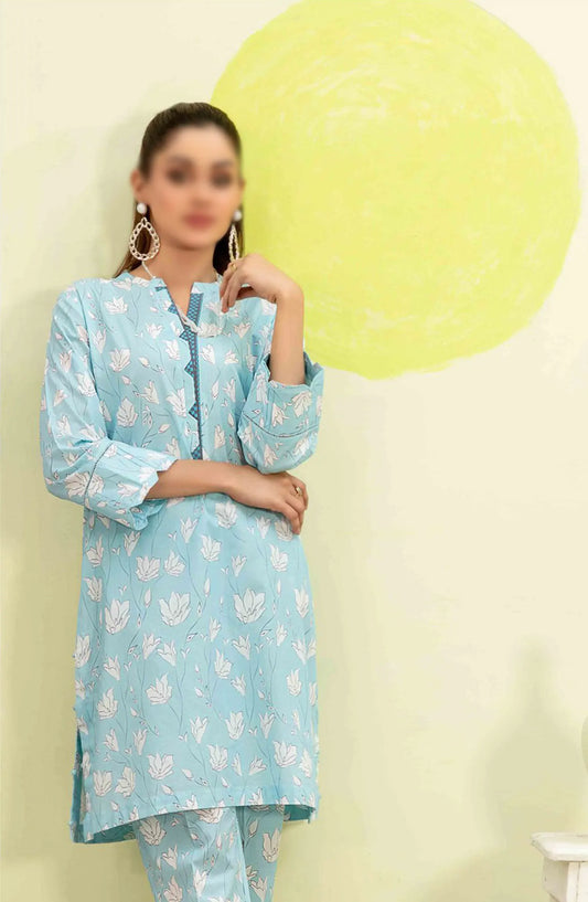 Shezlin - Stitched Digital Printed 2pcs Collection 2024 - D 2011