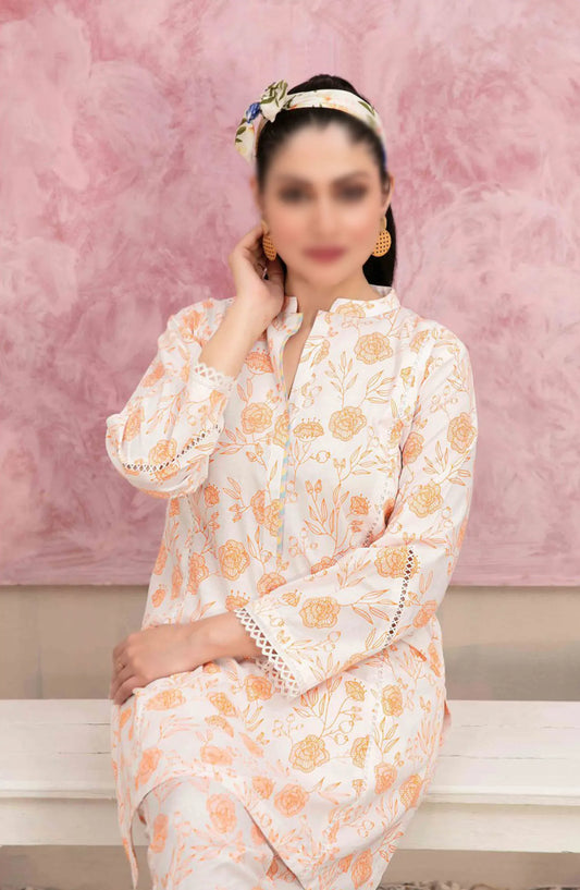 Shezlin - Stitched Digital Printed 2pcs Collection 2024 - D 2012