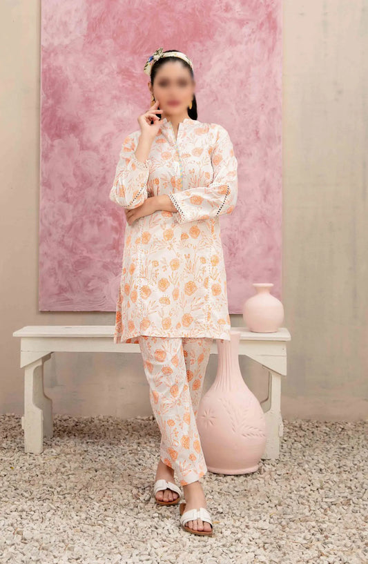 Shezlin - Stitched Digital Printed 2pcs Collection 2024 - D 2012