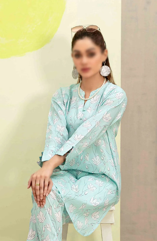 Shezlin - Stitched Digital Printed 2pcs Collection 2024 - D 2013